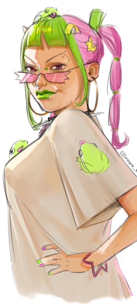 chara designs concept art